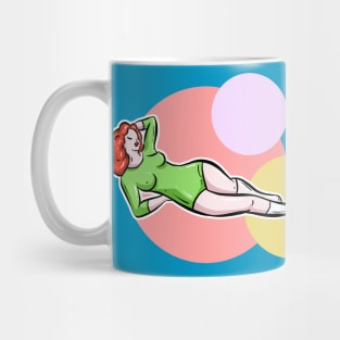 Swimsuit Edition Woman in Green Mug